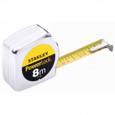 STANLEY ROLBANDMAAT POWERLOCK 8 METER     0-33-198